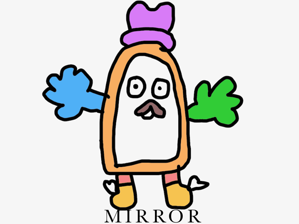 Mirror - Bed Bug Character